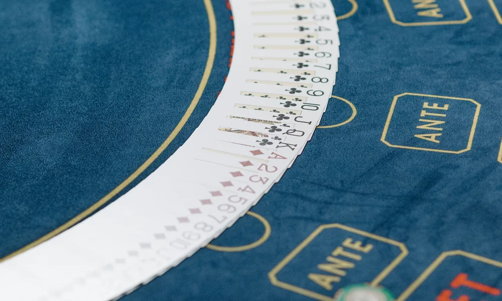 Playing cards used to explain the bet22 Teen Patti guide